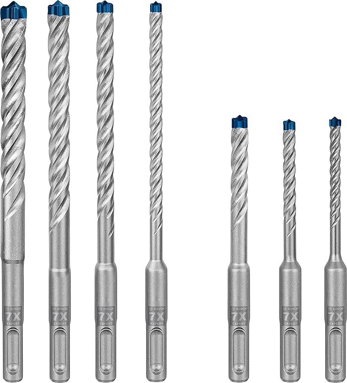 Coffret de 7 forets pour perforateur Expert SDS plus-7X
