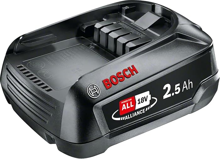 Bosch Home and Garden Battery PBA 18V 2.5Ah W-B 1600A005B0 Black