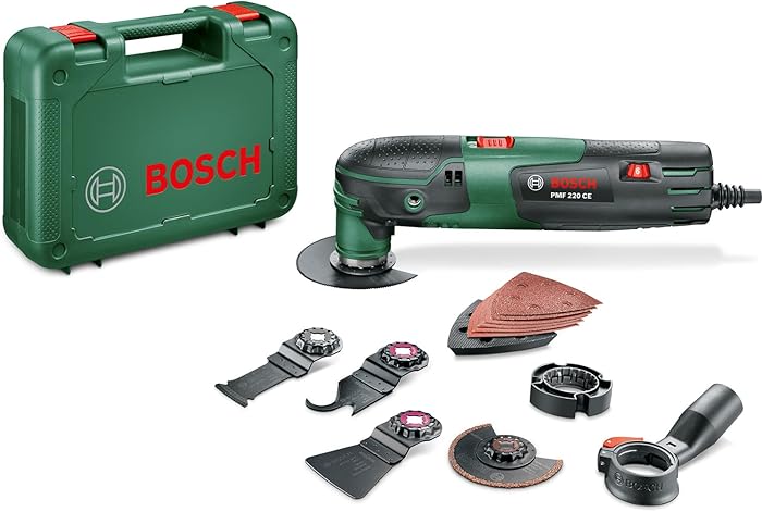 Bosch PMF 220 CE Multi-Tool Set (220 Watts, in Case)