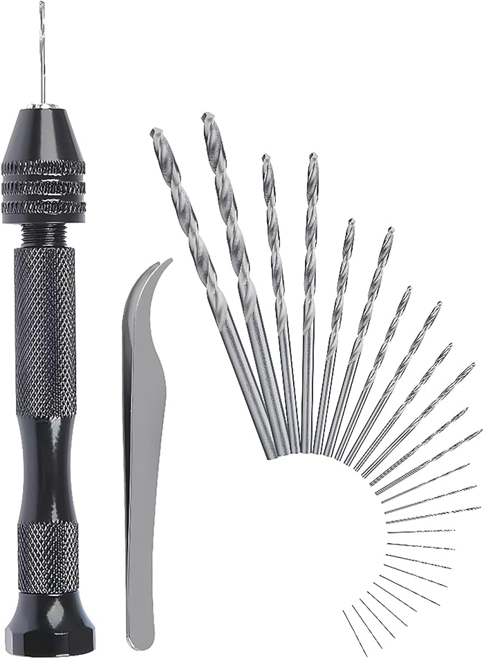 CESFONJER Perceuse à Main Hand Drill