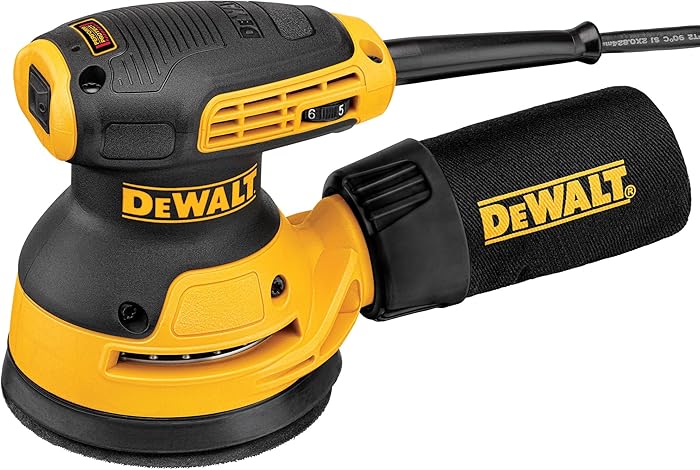 DEWALT Ponceuse excentrique filaire DWE6423-QS