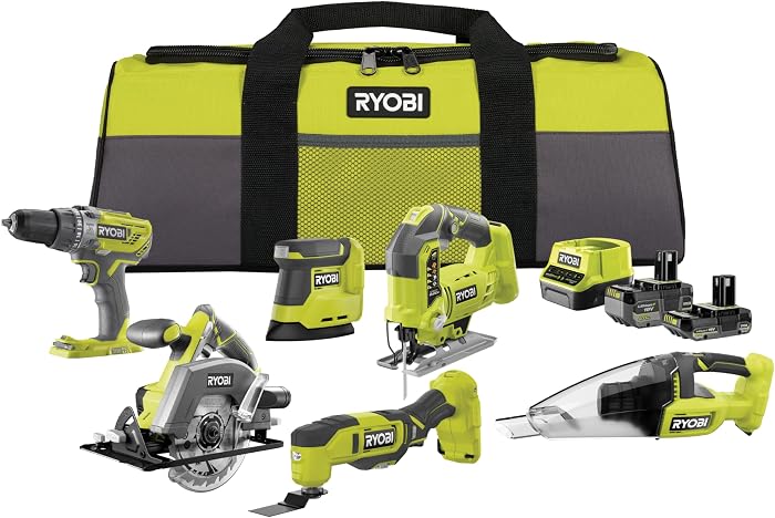 Kit 6 outils RYOBI 18V ONE+: verdict après test en conditions réelles