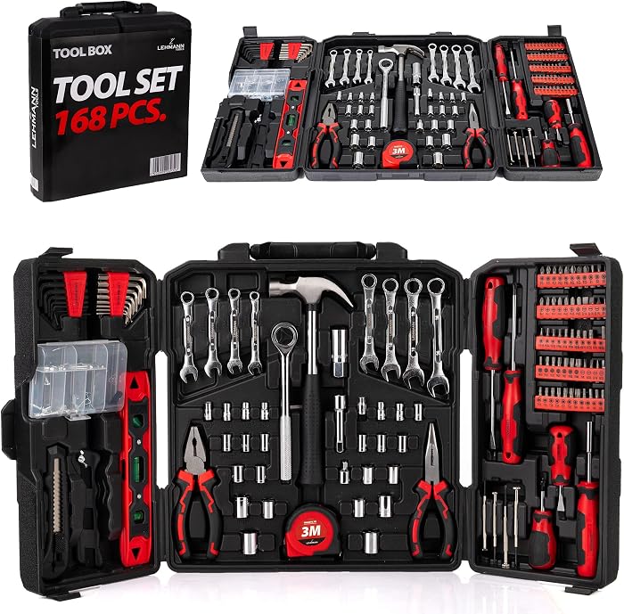 LEHMANN Complete Tool Box 168 Pieces