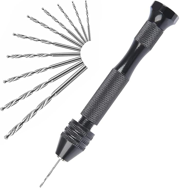 11 Pcs Perceuses à Main Hélicoïdales