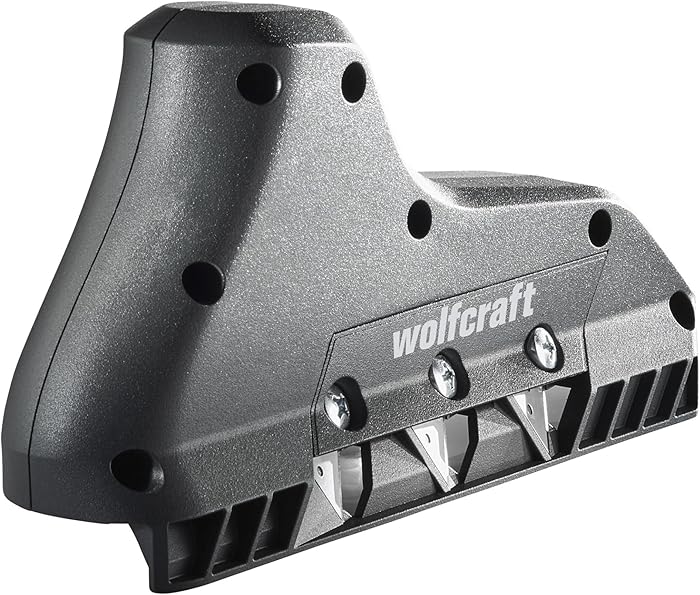 Wolfcraft 4009000 - Rabot d'angle triple