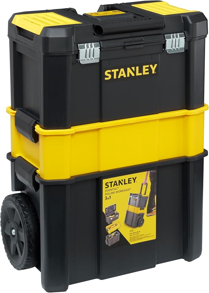STANLEY Essential Rolling Toolbox 3-en-1 (STST1-80151) 