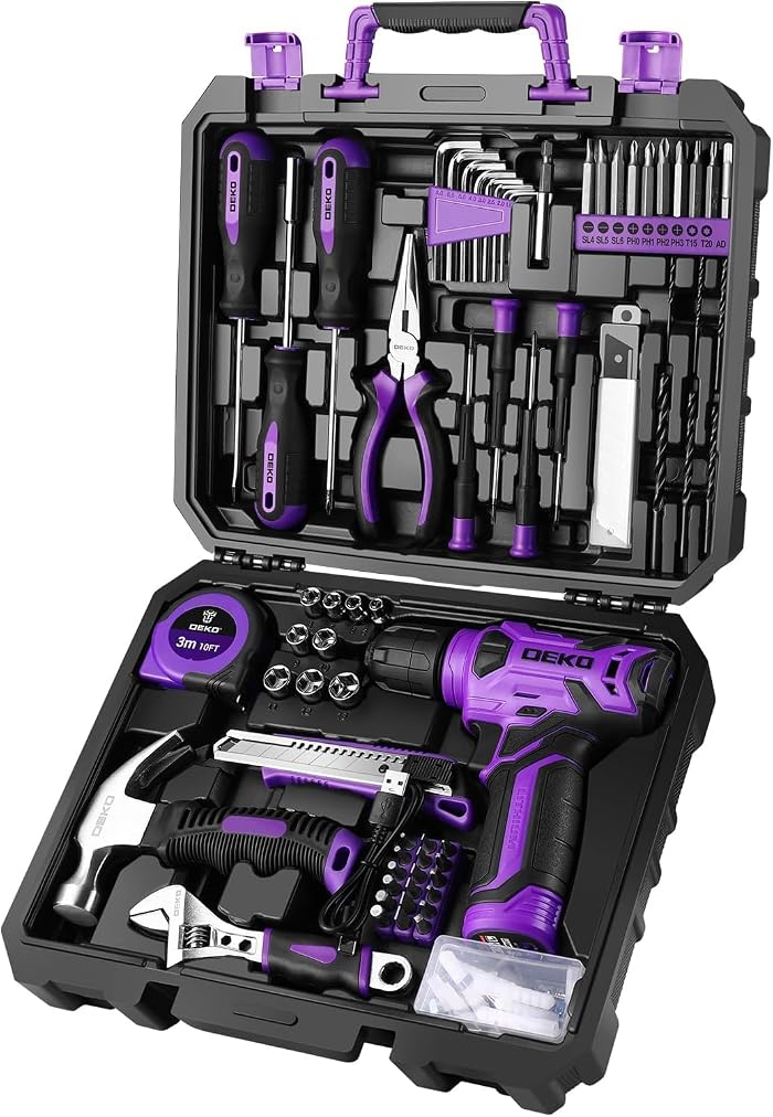 Test de la DEKO Caisse à outils avec perceuse visseuse multifonction sans fil: verdict