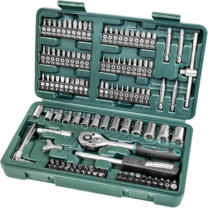 Brüder Mannesmann One Size Coffret de douilles et embouts (130 pièces)