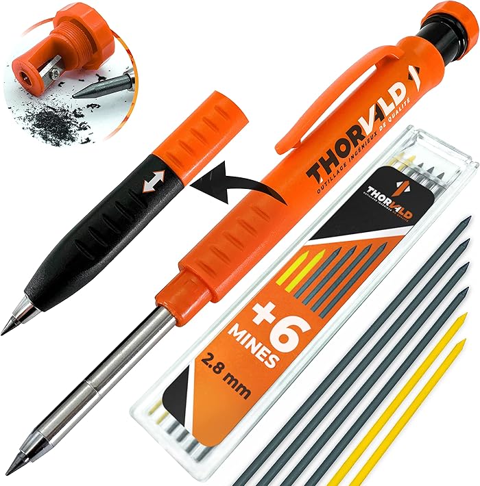 THORVALD Pro Expandable Construction Pencil